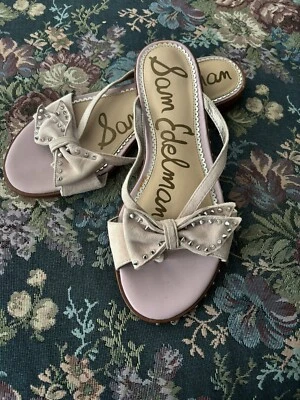 Sandalias de gamuza rosa Sam Edelman talla US 8,5 Foto 1 de 4