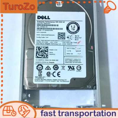 Dell 0WXPCX WXPCX 12Gb/s 1.2TB 2.5" SAS Hard Drive ST1200MM0088 W Tray - Image 1 of 3