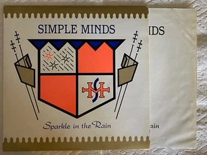 Simple Minds - Sparkle In The Rain Canadian orig' Virgin CLEAR vinyl LP 1984 - Picture 1 of 2
