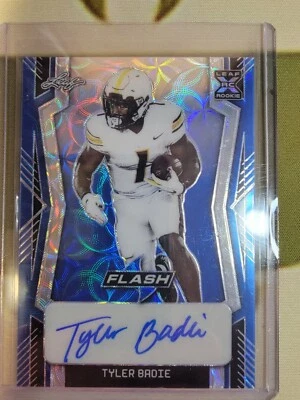 2022 TYLER BADIE LEAF FLASH BLUE KALEIDOSCOPE 4/20 Auto - Image 1 of 4