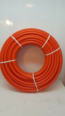 BADGER INSULATED PIPE 1/2"-1000' feet Orange Pex-al-pex tubing for heating, plumbing