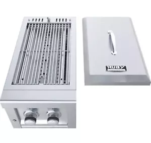 Sunstone Ruby 13" Companion Pro Burner w/ Cooking Grates & LED, NG, SUN13CPRO-NG - Picture 1 of 7
