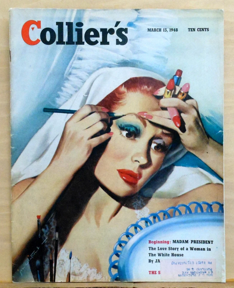 Collier's Magazine - March 13, 1948 - Baseball season preview - Charleston S.C. - Image 1 of 1