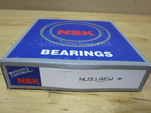 NU314EW NSK Cylindrical Roller Bearing Steel Cages 70x150x35mm - Picture 1 of 2