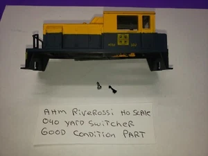 040 SHELL ONLY MDT GE-35 HO Scale AHM Santa Fe ATSF 332 Yard Switcher Locomotive - Picture 1 of 12