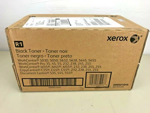 XEROX R1 Black Toner  006R01046 2 Cartridges & 1 waste bottle  OEM NEW NIB - Picture 1 of 4