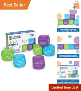 6 Engaging Be Kind Cubes for Creative Emotional Learning at Home or School - Picture 1 of 8