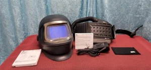 3M SPEEDGLAS 9100XXi FX AIR FLIP UP AUTO DARKENING WELDING HELMET W/ ADFLO PAPR - Picture 1 of 17