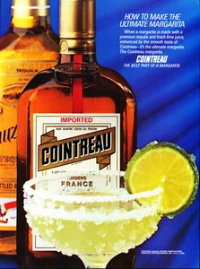 COINTREAU LIQUEUR AD #7 RARE 1986 OUT OF PRINT VINTAGE  - Picture 1 of 2