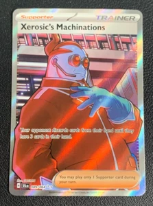 Xerosic's Machinations 089/064 fábula cubierta arte completo ultra raro Pokémon juego de cartas coleccionables casi nuevo - Imagen 1 de 2