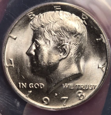 1978-D Kennedy Half Dollar -  Certified MS67 by the Best Coin Grading Company!!! - Image 1 of 4