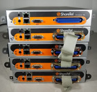 ZESTAW 5 przełączników głosowych ShoreTel ShoreGear SG-50 ST001 z 4 podwójnymi tacami montażowymi w szafie