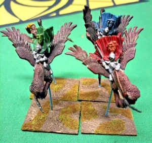 15mm Fantasy Griffon Riders x4 Metal HoTT - Picture 1 of 5