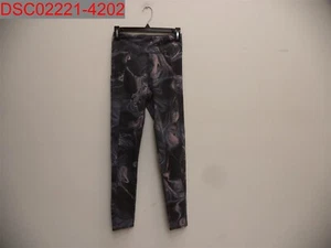 Abercrombie Active Girls Black MarblePrint Legging w/Side Pocket 15/16 650021428 - Picture 1 of 10
