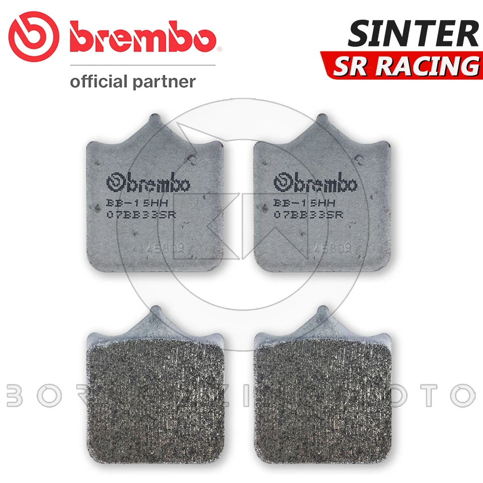 4 PASTIGLIE FRENO ANTERIORI SINTERIZZATE 07BB33SR BMW 1000 S 1000 RR 2015-2018 - Immagine 1 di 3