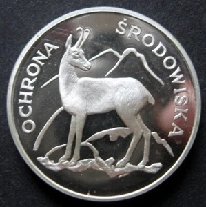 POLONIA - 100 ZLOTYCH 1979 PRUEBA Y# 105, PROTECCIÓN DEL MEDIO AMBIENTE - Imagen 1 de 2