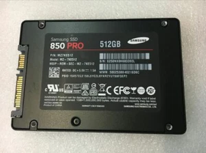 Disque SSD interne Samsung 850 Pro 512 Go, 2,5 pouces MZ-7KE512 SATAIII 7 mm - Photo 1/8