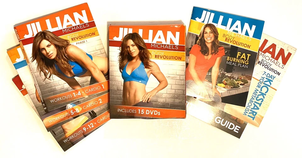 Jillian Michaels Body Revolution Replacement Single DVD Workouts 1-15 - Image 1 of 1