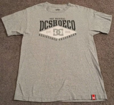 Men's DC Shoes Co Rob Dyrdek Gray Short Sleeve T-Shirt Medium - Image 1 of 4