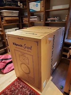 Klipsch Cornwall IV Floor Standing Speakers - Black Ash...TOP! - Image 1 of 4