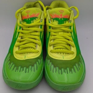 Puma x Nickelodeon Sneakers Uomo 5.5 Slime MB.02 377584-01 Verde/Giallo - Foto 1 di 10