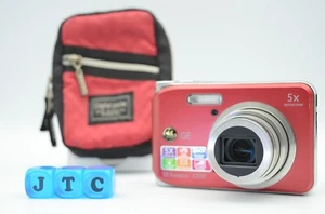 [Excellent 5] GE J1050 Digital Camera  5x red from Japan - Picture 1 of 24