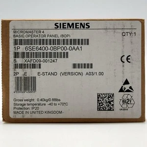 1PC NEW 6SE6400-0BP00-0AA1 6SE6 400-0BP00-0AA1 Operation panel #F12 - Bild 1 von 4
