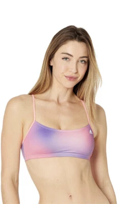 Adidas Melbourne Ombre Bikini Swim Top Pink Purple Racerback L NWT - Image 1 of 4