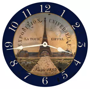 Paris Eiffel Tower Clock - Picture 1 of 5