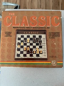 Rare Vintage 1980s Fidelity International Chess Computer Model 6079 - Picture 1 of 4