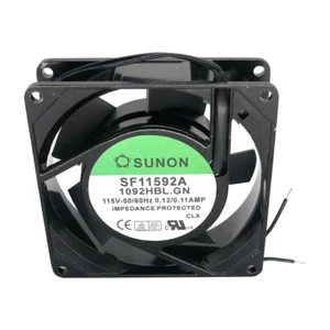Sunon großes Luftvolumen Kühlgebläse SF11592A 1092HBL.GN 115 V 92 * 92 * 25 mm - Photo 1/3