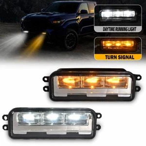 Front Fog Lights LED Lamps Kits Left&Right Side For Toyota Tundra 2022-2024 - Picture 1 of 12