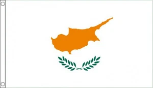CYPRUS FLAG 5' x 3' Cypriot National Flags Europe European Country - Picture 1 of 1