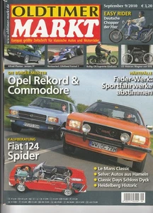 Oldtimer Markt 08/2010 : Titelstory - Opel Rekord D & Commodore B - Picture 1 of 1