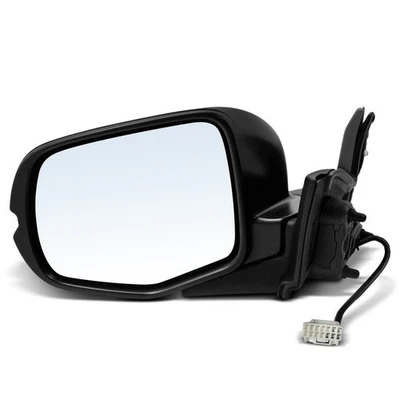 Espejo retrovisor eléctrico izquierdo con plegable manual liso para Honda Pilot 2017-2018 Ridgeline Foto 1 de 4