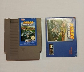TURBO RACING NES NINTENDO Game W/Manual (GRADE A) LIKE NEW AUS PAL A Tested