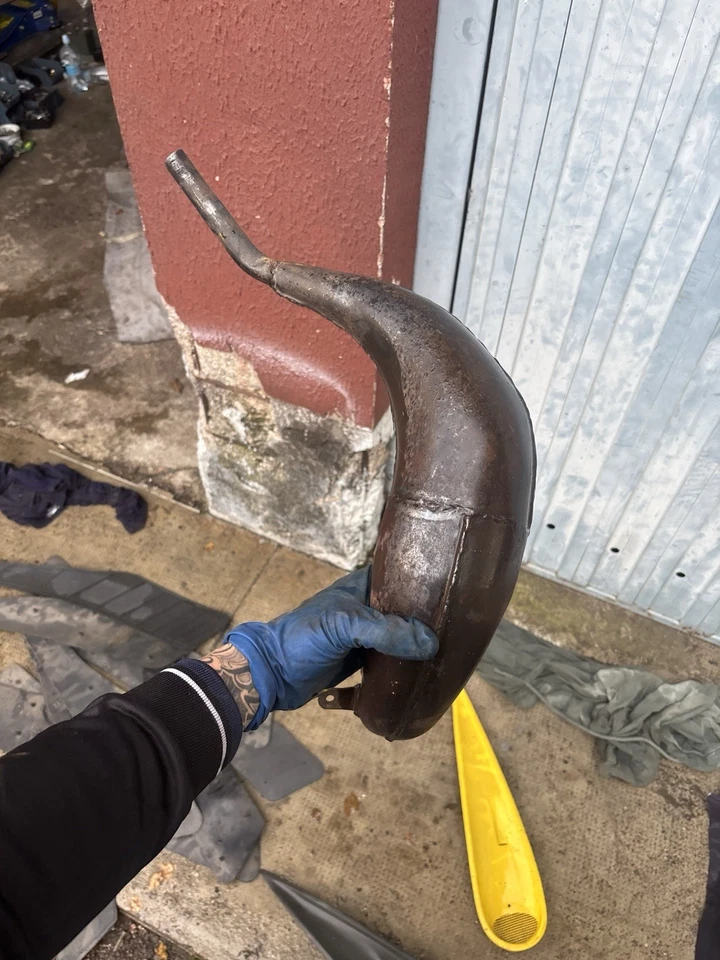 Scarico Hm 50 Originale Polmone Marmitta Pancia Am6 Am5 50cc - Immagine 1 di 4