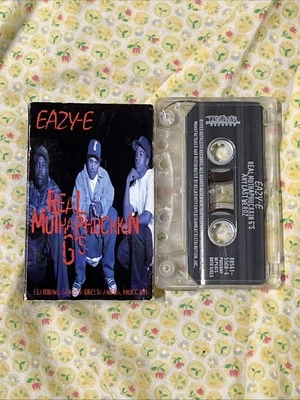 Real Muthaphuckkin' G's [Single Eazy-E (Cassette, Nov-1993, Ruthless Records - Image 1 of 2