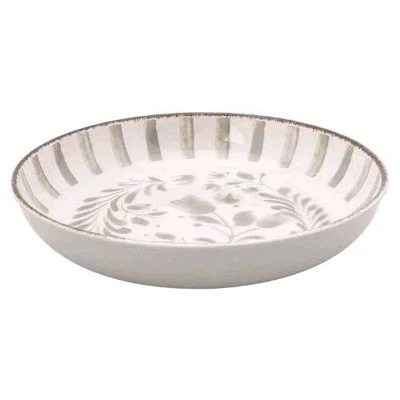 Four (4) Better Homes & Garden ~ Melamine ~ 8.6" x 1.6" ~ Dinner Bowl Set ~ GREY - Image 1 of 4