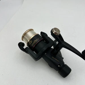 Mitchell Excellence II Rear Drag Spinning Reel Black Works Well *READ* - Picture 1 of 15