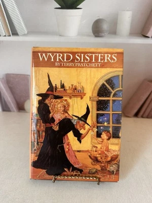 Wyrd Sisters by Terry Pratchett hardcover book club edition 1988 - Image 1 of 4