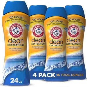 In-Wash Duftbooster reinigendes Wasser 24 Unzen 4er Pack Wäscherfrischer - Bild 1 von 9