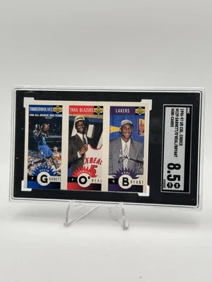1996-97 UD Collector's Choice - Mini-Cards Bryant-O’Neal-Garnett M129-158-139 - Image 1 of 2