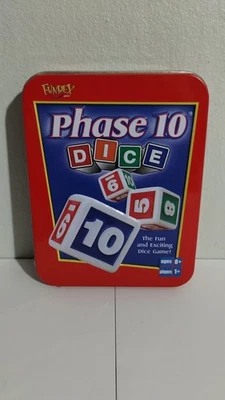 Fundex Phase 10 Dice Game in Tin - Image 1 of 4