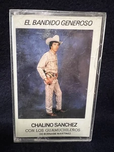 Chalino Sanchez Cassete El Bandido Generoso RR Nuevo Y Sellado De 1989 - Picture 1 of 6