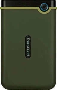 Transcend StoreJet 25M3 Slim, 2 TB, USB 3.0 Micro-B, 2.5" (6,4 cm). grün - Bild 1 von 1
