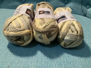 Lot Of 3 Starbella Yarn Wheat Fields Color Skein 33 Yds NIP Acrylic - Picture 1 of 7