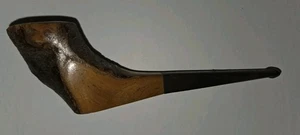 Nice Vintage Real Cherry Tobacco Pipe Made in france Wally Frank Solid Pipe - Picture 1 of 14