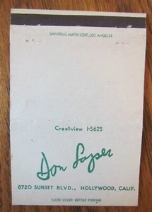 40 STRIKE: DON LAPER FASHION DESIGNER (LOS ANGELES, CALIFORNIA) -F9 - Picture 1 of 1