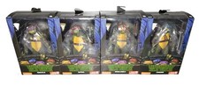 NECA GameStop 1990 Movie Teenage Mutant Ninja Turtles TMNT Figures NIB SET OF 4